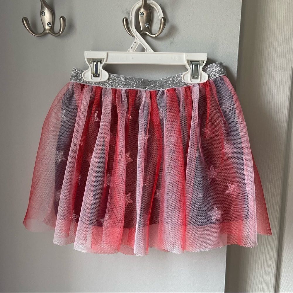 American Flag Fourth of July Festive Skirt - 6